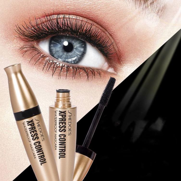 Bead light 4d eyelash creams / Waterproof 4D Fiber Mascara / Eye Makeup Mascara / Let eyelash become volume sparkle