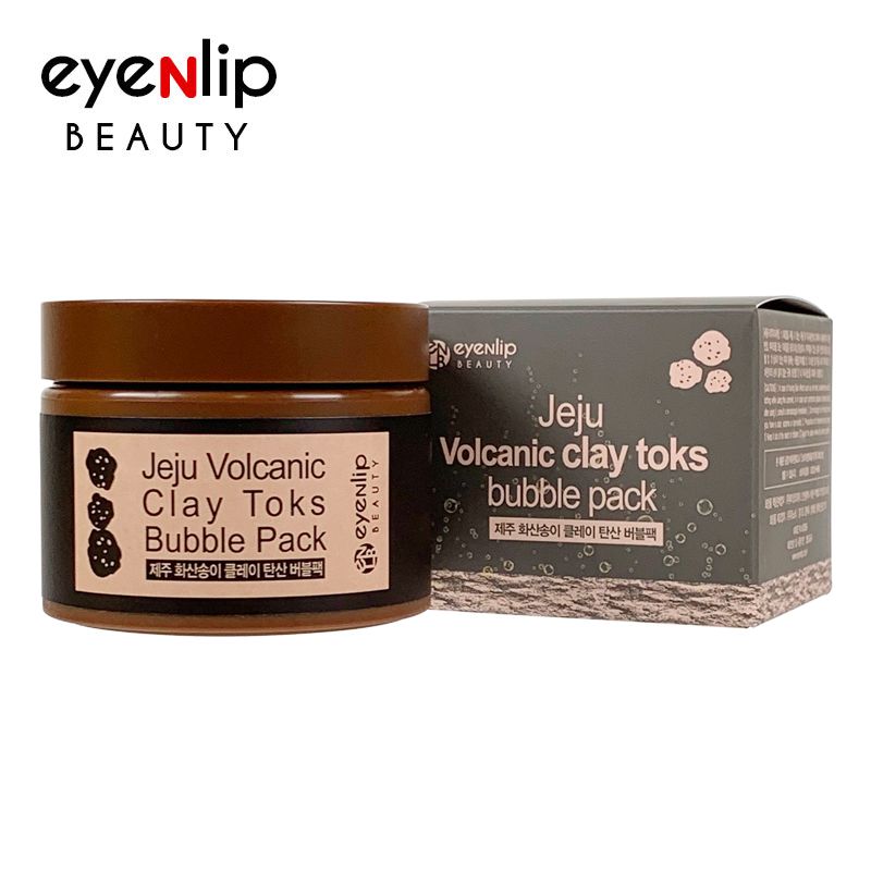 [EYENLIP] Jeju Volcanic Clay Toks Bubble Pack 100g - Korean Skin Care Cosmetics