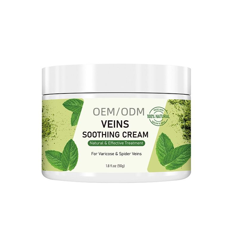 Customize Logo OEM Repair Vein Soothing Leg Cream Natural Varicose Veins Strengthen Capillary Health Veins Soothing Cream