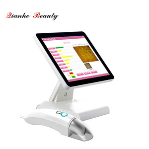 2018 best-selling UV touch screen 3d smart skin analyzer