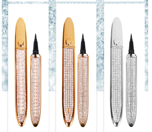 2021 hottest selling Self-adhesive Magic Lash Liner  Glue Pen  Diamond Glitter Liquid Eyeliner Waterproof Long lasting