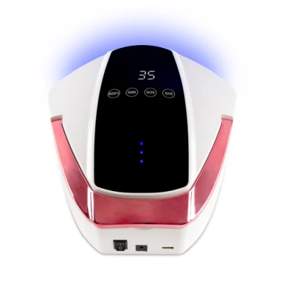 2022 New Rechargeable with Sensor Nail UV Lamp 96W High Power Portable Nail Oven Wireless Nail Lamp LED Nail Lamp