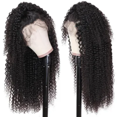 5X5 Lace Closure Human Hair Wig Curly Clsoure Frontal Wig