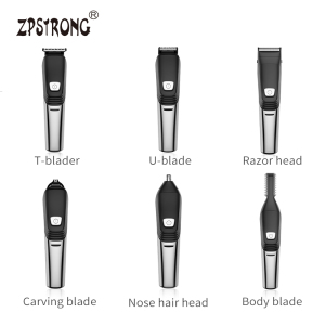 6 IN 1 Electric Hair Clipper Barber Trimmer Razor Shaver Beard Men Shaving Machine Cutting Nose body/facial hair trimmer