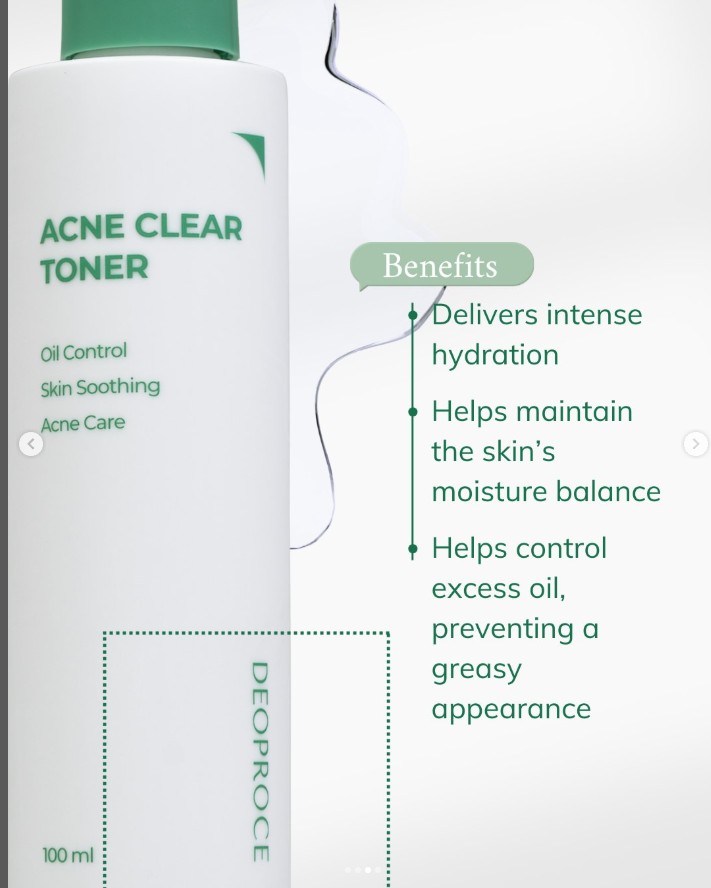ACNE CLEAR TONER