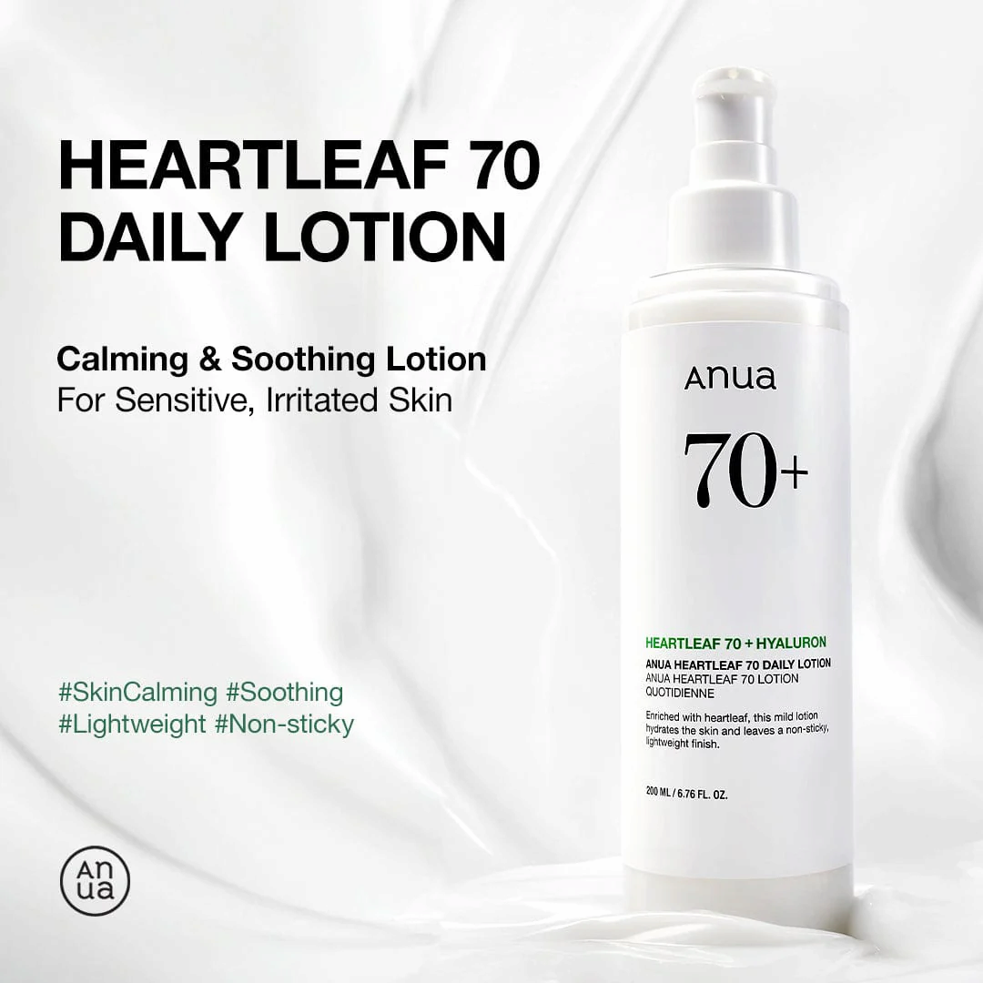 Anua Heartleaf 70% Daily Lotion