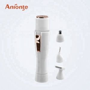 Battery Operated Lady Shaver, Face Hair Remover Household 2 Years Battery(ae) Spring Free Spare Parts