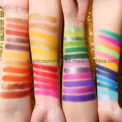 Big Brands Quality Makeup Cosmetics Neon Eyeshadow Manufacturer