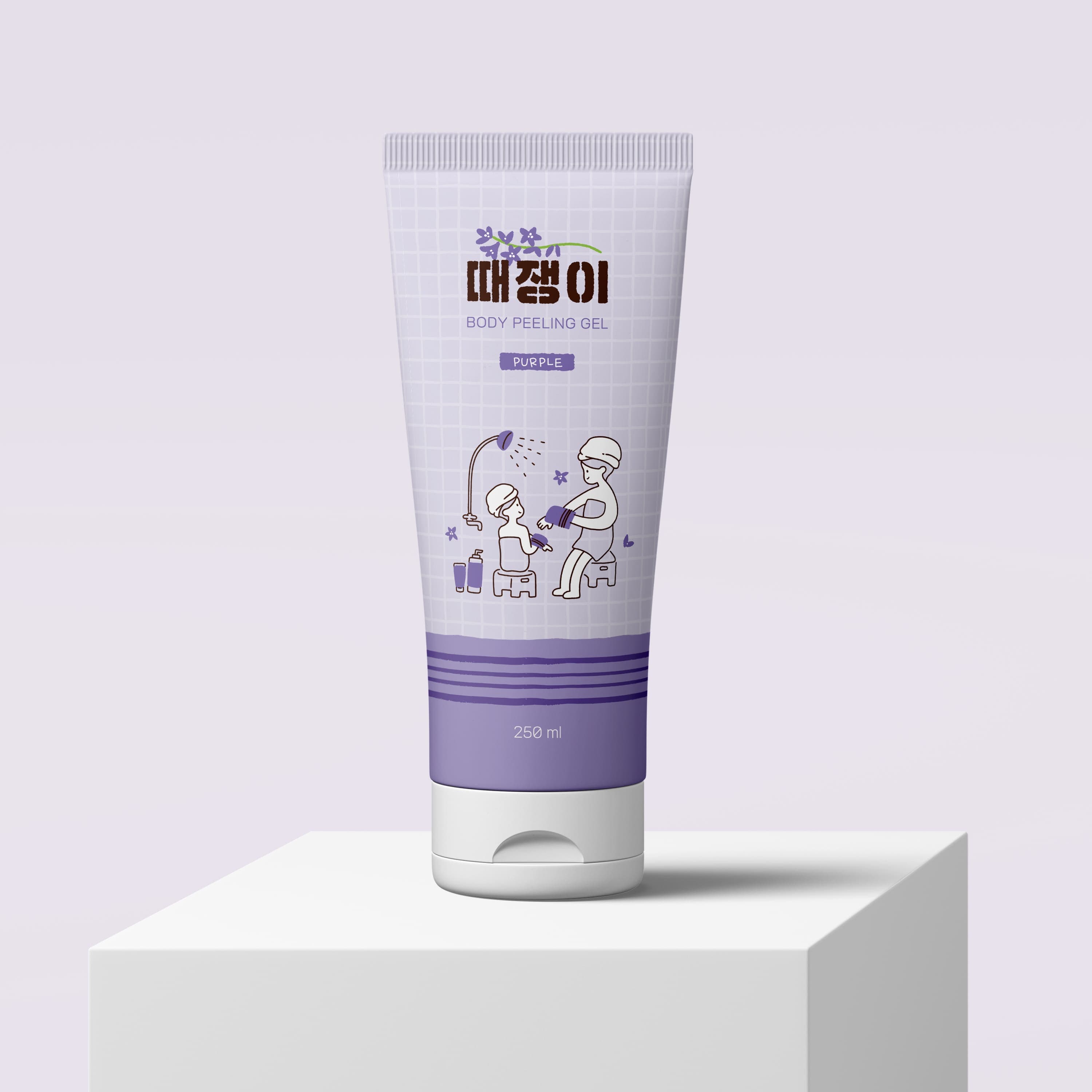 Body peeling gel Tae-Jaeng-Yi [Rose/Lavender scent]