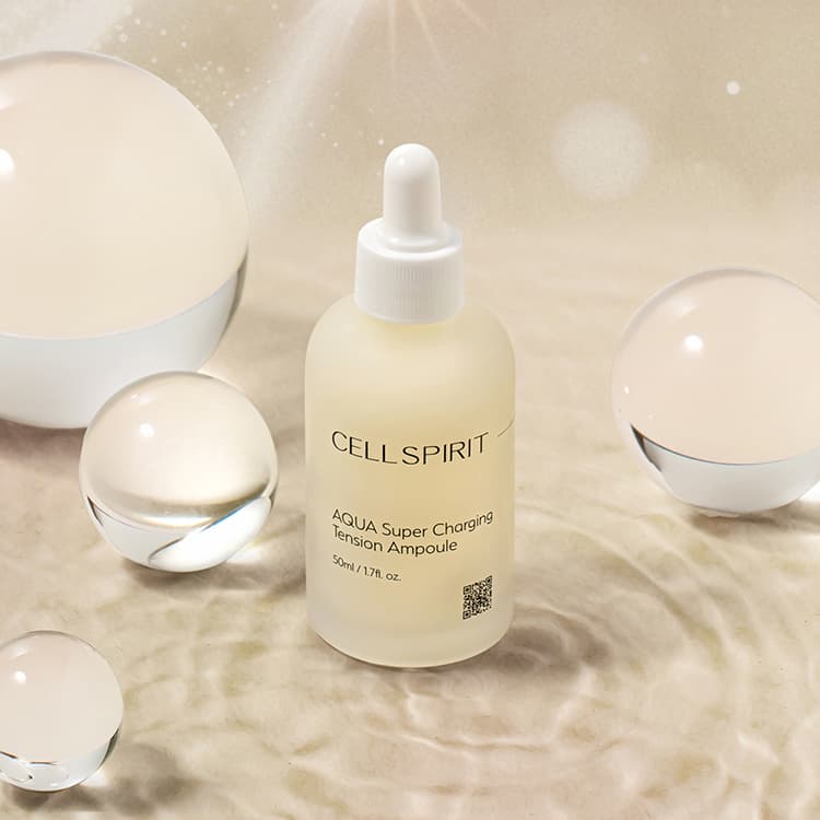 [CELLSPIRIT / Skin Care] Aqua Super Charging  Tension Ampoule - For skin firming and nourishing 