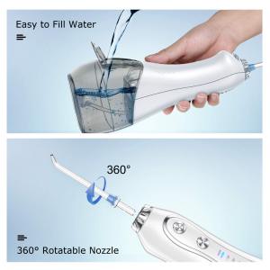 Cordless Portable 300ml Oral Irrigator USB Rechargeable Dental Water Flosser Jet Waterproof Irrigator Dental Teeth Cleaner
