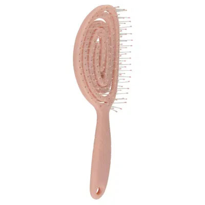 Custom Color Waterproof Massage Plastic Portable Pink Detangling Hair Brush