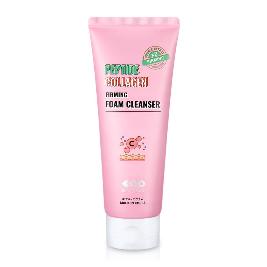 DEARBOO FIRMING PEPTIDE & COLLAGEN ALL DAY FOAM CLEANSER