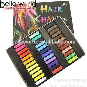 Easy Temporary Fast Colors Non-Toxic Diy Hair Pastels Kit Hair Chalk Dye