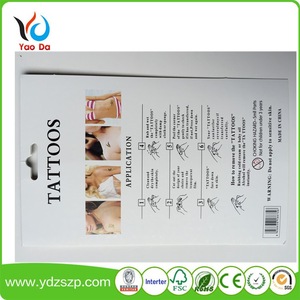 Eco-friendly flash gold metallic temporary tattoo sticker with full color and most fashionable designs body art