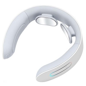 Electric Mini Portable Neck And Shoulder Massage Device U Shape Light Smart Remote Control Neck Massager