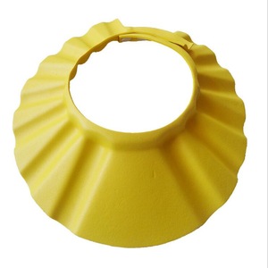 EVA Foam Shampoo Cap Baby Shower Cap Children Shampoo Bath Wash Hair Shield Hat Soft Adjustable Bath Wash Hair Shield Hat