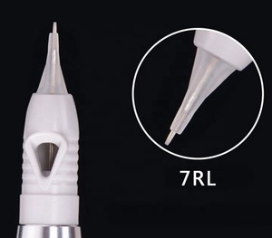 Eyebrow Tattoo 1R/3R/5R/7R/3FP/5FP/7FP Disposable Sterilized Tattoo Permanent Makeup Needles Tips for Eyebrow