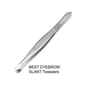 Eyebrow Tweezers For Hair Removal Slanted Tip Beauty Manicure Tweezers Women Makeup Set Salon Tools