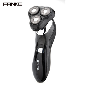 Fanke rechargeable usb wireless electrictriple blade electric men shaver