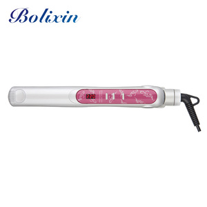 Free sample ionic flat iron with digital display power cable for hair straightener