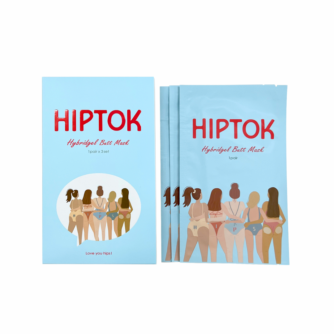 HIP TOK Hybridgel Butt Mask Pack 3 pairs / box