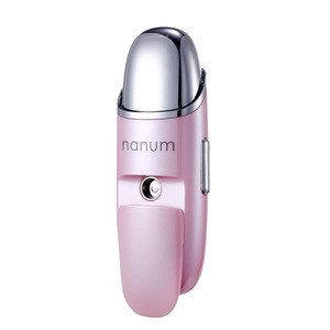 Hot sale battery powered facial massage multi-functional beauty equipment with mist spray