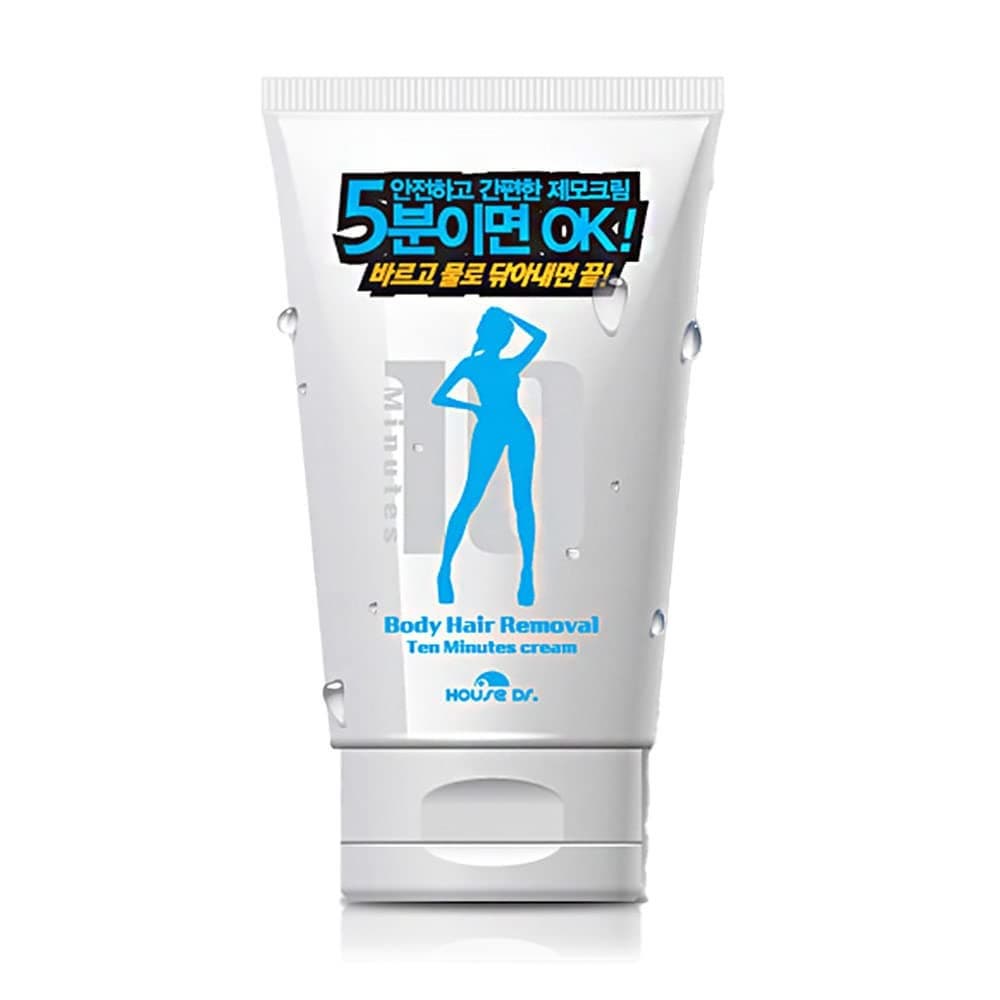 House Dr. Body Hair Removal Ten Minutes Cream Painless Flawless Soothing Depilatory For Women &amp; Men