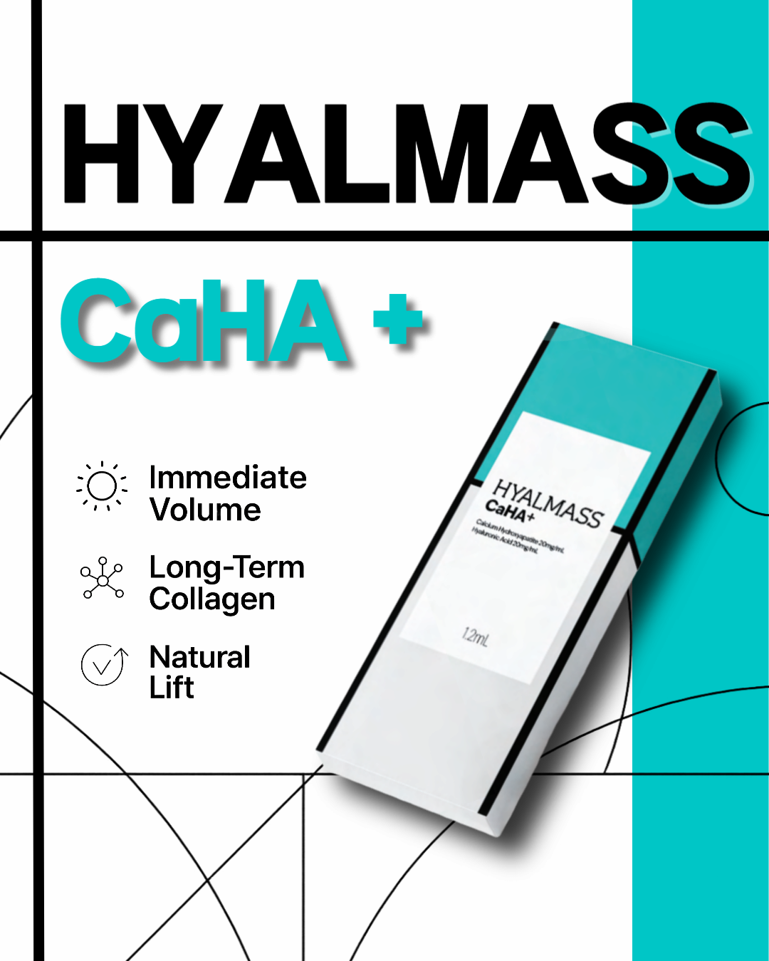 Hyalmass CaHA+ – Calcium Hydroxyapatite &amp; Hyaluronic Acid Filler