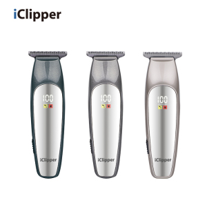 iClipper-M2s  Professional LCD Display Hair Trimmer  Mens Beard Electric Barber Commercial