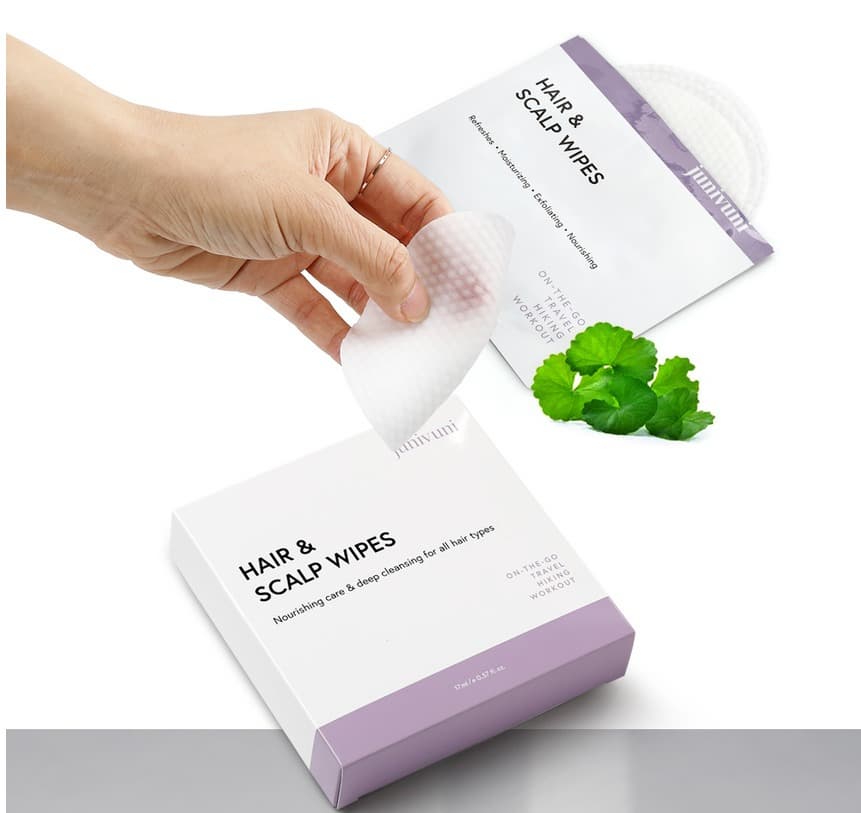 JUNIVUNI  Hair Care Nourishing Care AND Deep Cleansing for Hair  Hair & Scalp Wipes