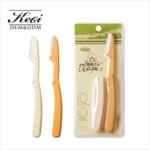 KEQI Makeup tools brow kit portable safety eyebrow shaper facial eyebrow razor for women