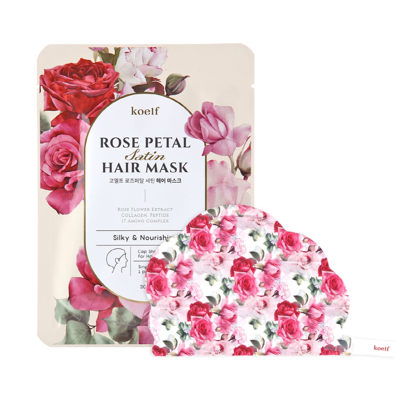 Koelf Rose Petal Satin Hair Mask