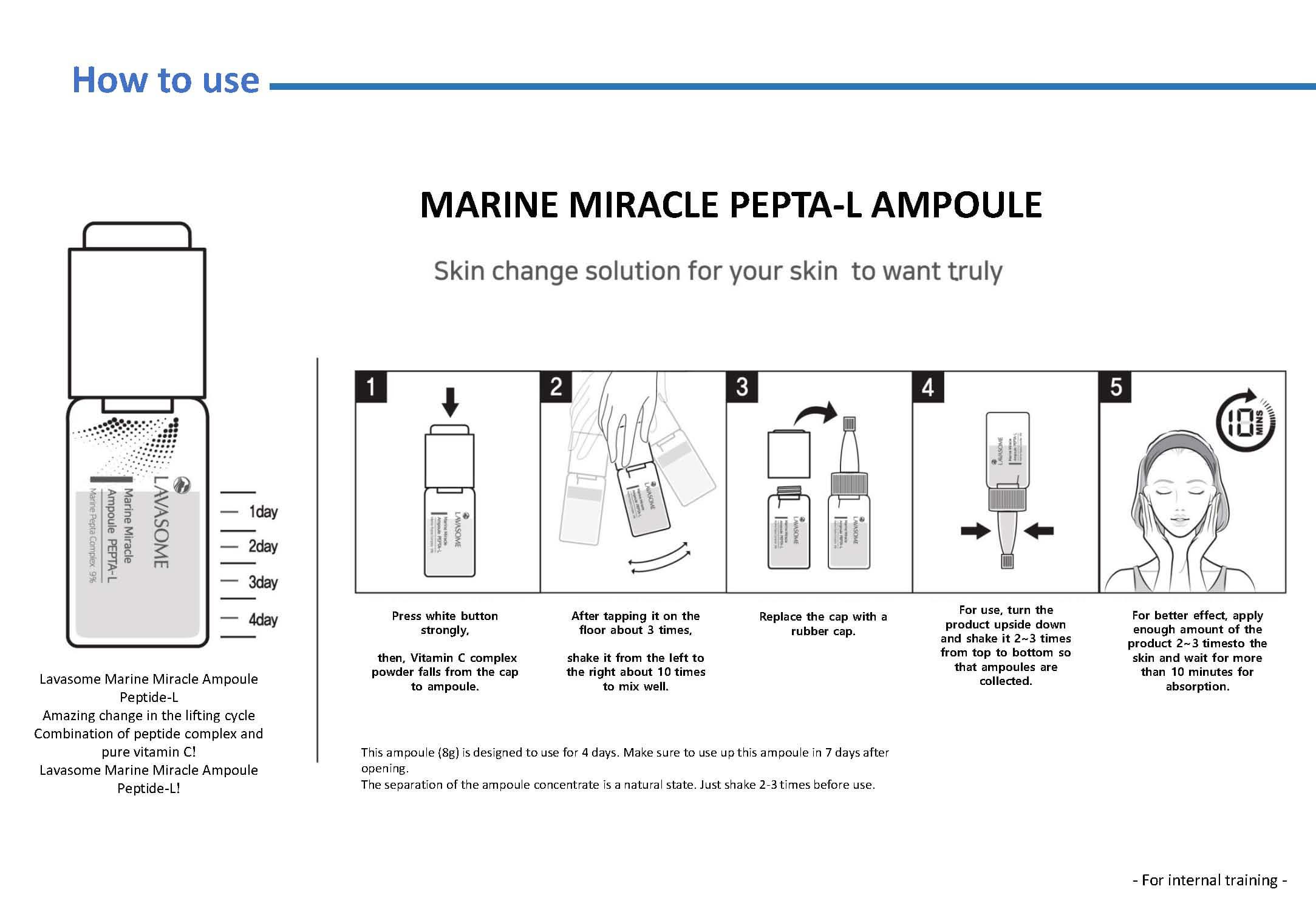 Marine Peptide+Vitamin C Powder Ampoule