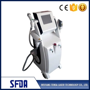 multifunction IPL 5 in 1 SHR RF Nd yag Laser beauty equipment