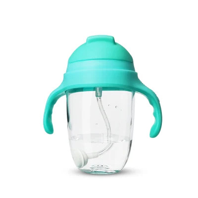 New Tritan Transparent Baby Water Bottle with Handle