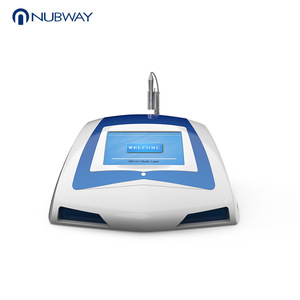 No down time beauty treatment vascular 635nm infrared ray 980 nm laser for vascular spider vein / skin tag removal