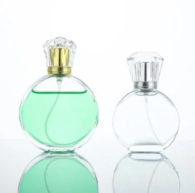 OEM Square Skincare Packaging Customized Perfume Glass Bottle