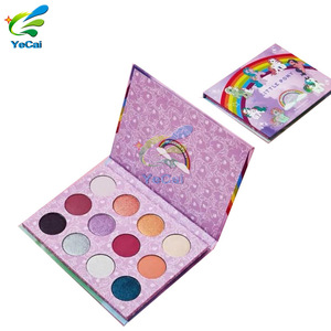 OEM&ODM eco-friendly private label bulk eyeshadow palette packaging for makeup
