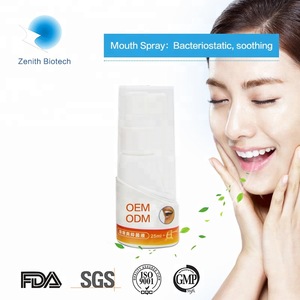 Oral Antibacterial  Spray For Ulcers OEM Mouth Freshener Hygiene Product city men deodorant spray best mouth spray