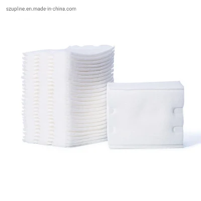 Personal Care Disposable Facial Cleaning Embossing Soft Round Cosmetic Cotton Pad