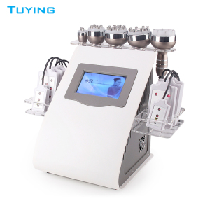 Portable home use 6 in 1 BIO RF Cavitation Lipolaser Body Slimming Machine