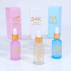 Private Label 30ml Whitening Vitamin C Serum Skin Care With Hyaluronic Acid For Skin Beauty Care Face Serum