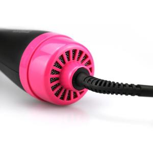 Private Label Dryer and Volumizer Round Shape Hair dryer Comb Hot Air Brush lisa Pro