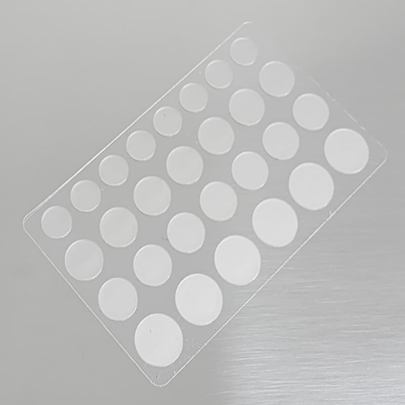 Private label Hydrocolloid Acne Patches _ Non_Beveling Mixed 8/ 10/ 12mm x 28 patches