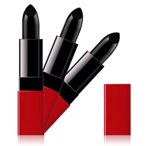 Private logo lipstick make up black lip stick customised lip balm