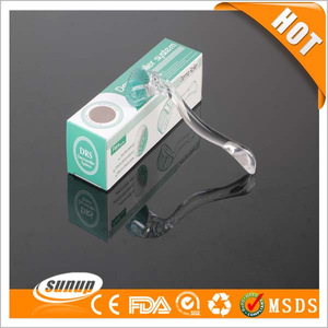 professional derma roller equipment derma rolling system drs200 needles titanium micro needle roller system