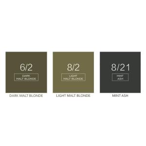 Professional Salon Hair Color Cream Green Malt Blond hair dye