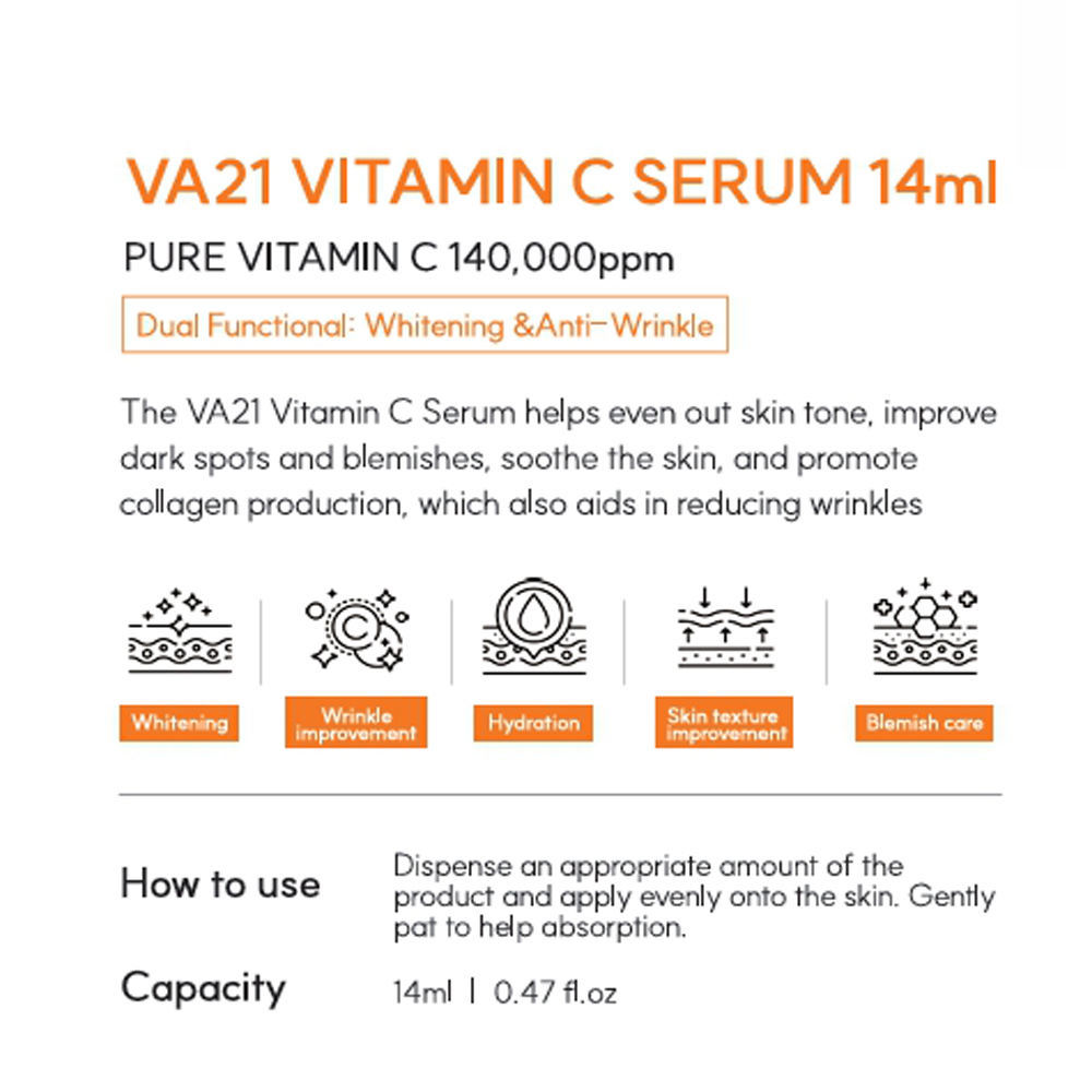 Relaco VA21  Vitamin C Serum  Set