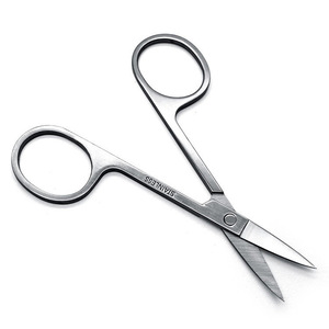 Stainless Steel Custom Makeup Tools  Eyelash Extensions Scissors  Stainless Steel Scissors For Eyelashes Eyebrow Scissors